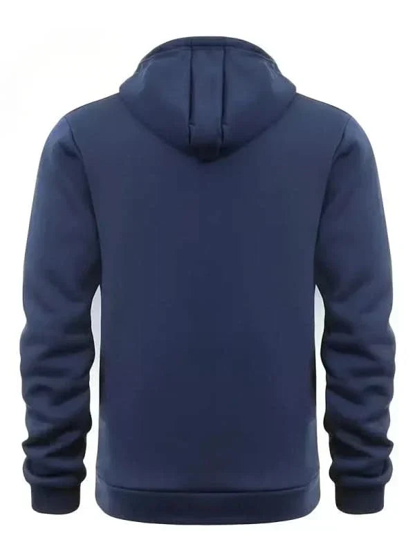 Sterling | Softtouch-Hoodie mit halbem Reißverschluss