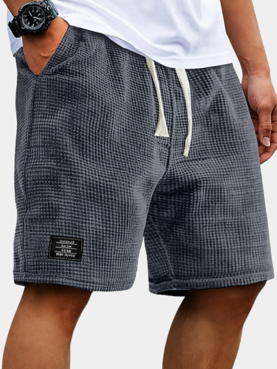 Godwin | Atmungsaktive Waffelstrick-Shorts
