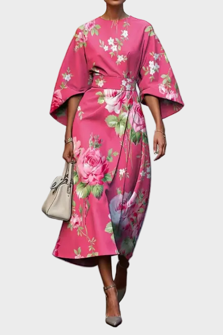 Rosemarie | Elegantes Blumenkleid