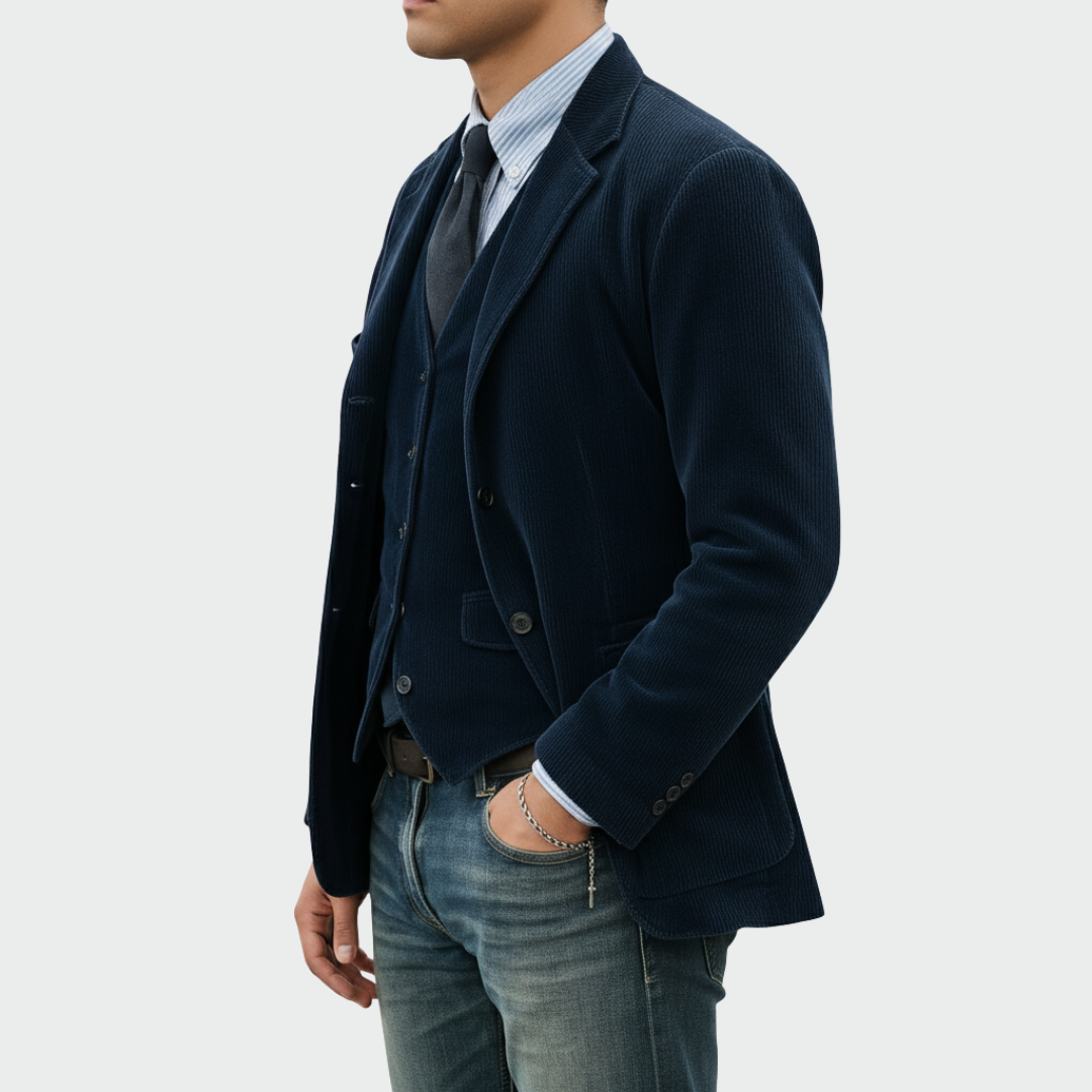 Cato | Maßgeschneidertes Set aus Blazer und Anzugweste