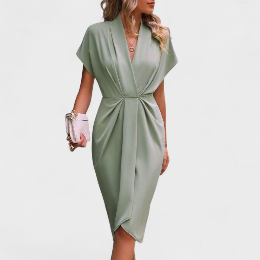 Heidrun | Elegantes Midi-Kleid