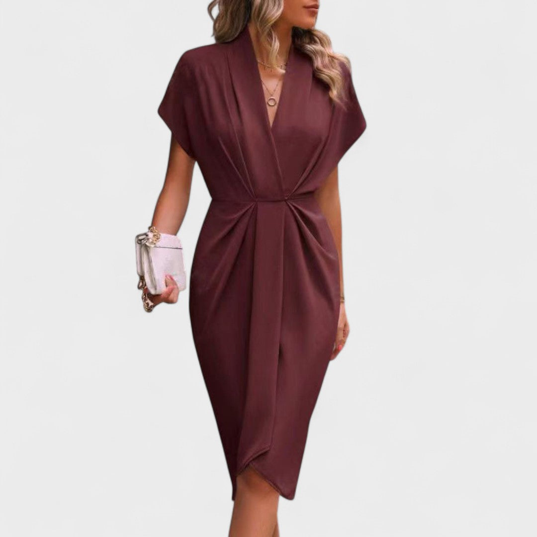Heidrun | Elegantes Midi-Kleid