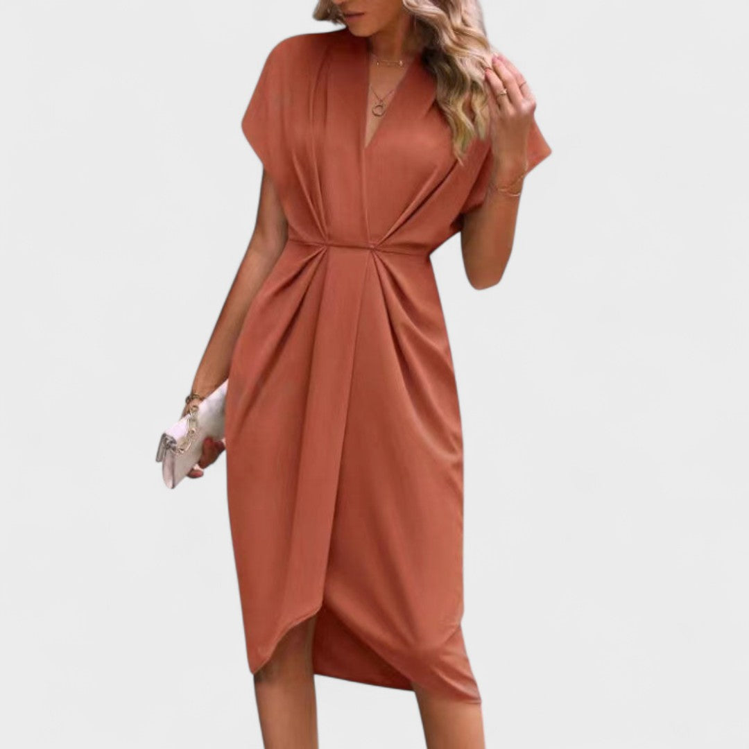 Heidrun | Elegantes Midi-Kleid