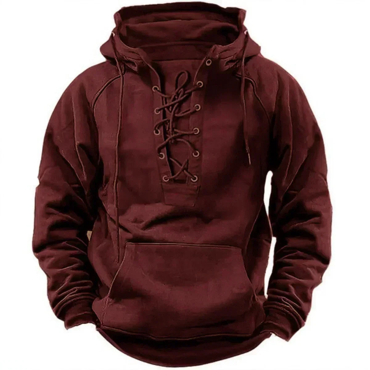 Damon | Hoodie mit weicher Haptik und Kordelzug