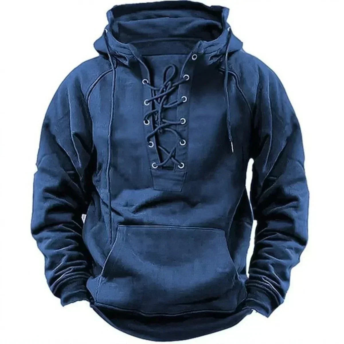 Damon | Hoodie mit weicher Haptik und Kordelzug
