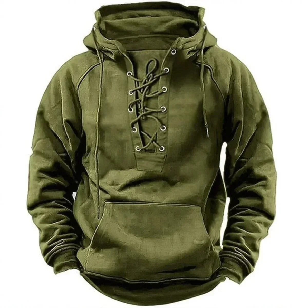 Damon | Hoodie mit weicher Haptik und Kordelzug