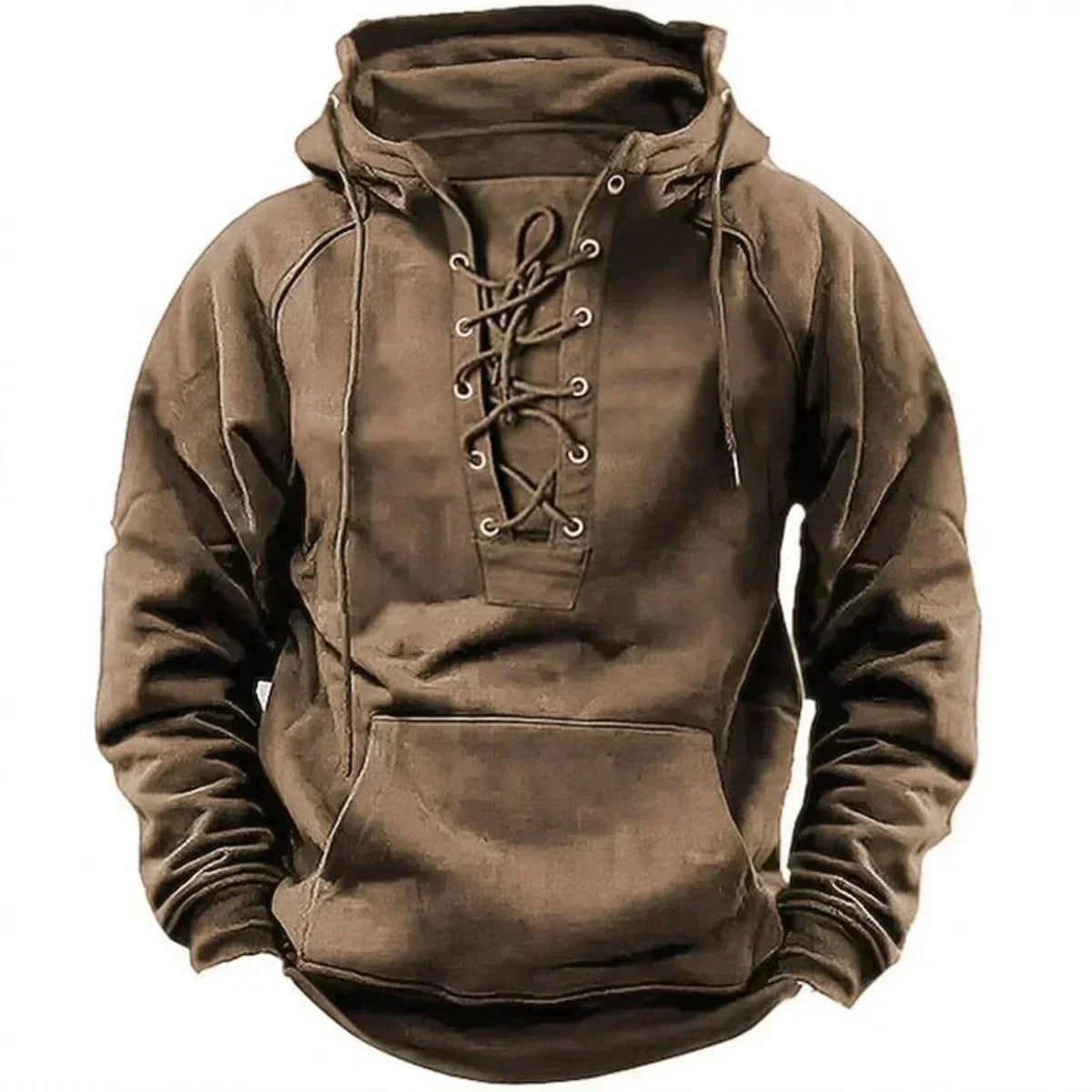 Damon | Hoodie mit weicher Haptik und Kordelzug