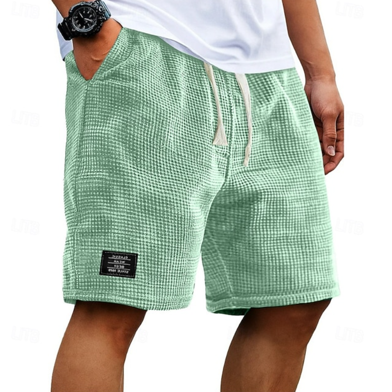 Godwin | Atmungsaktive Waffelstrick-Shorts