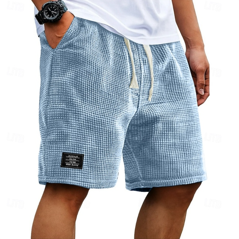 Godwin | Atmungsaktive Waffelstrick-Shorts