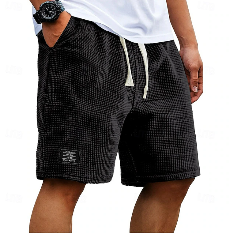 Godwin | Atmungsaktive Waffelstrick-Shorts