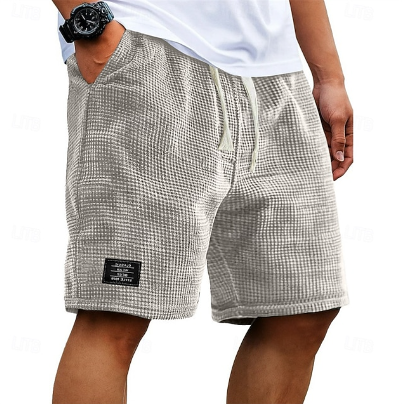Godwin | Atmungsaktive Waffelstrick-Shorts