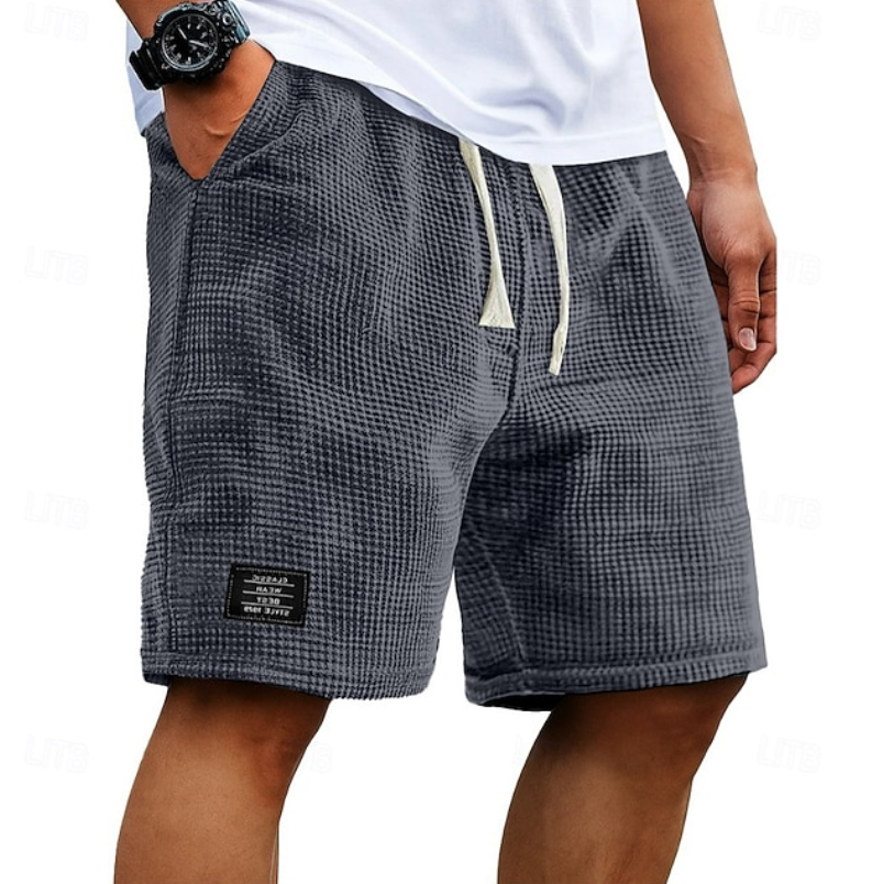 Godwin | Atmungsaktive Waffelstrick-Shorts