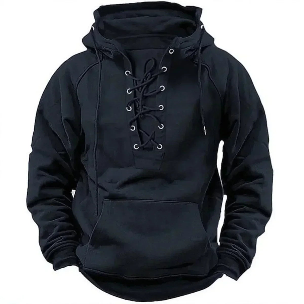 Damon | Hoodie mit weicher Haptik und Kordelzug